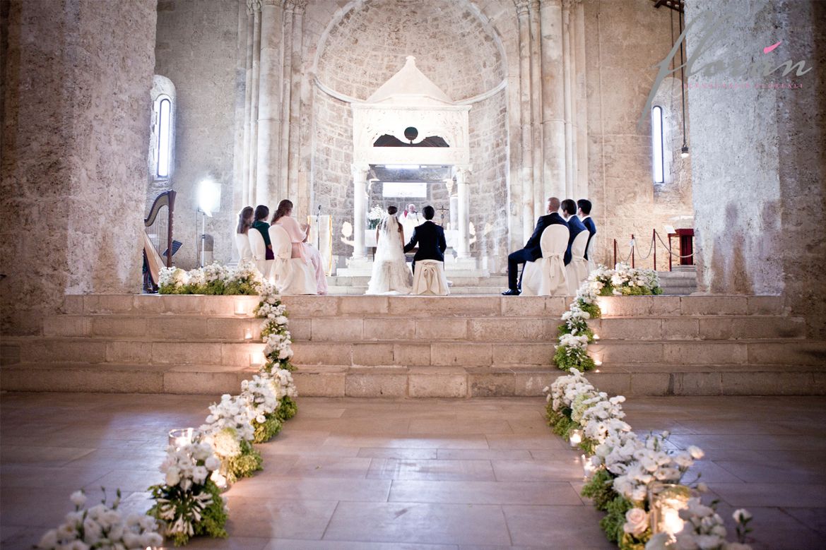 Inside church Sicily